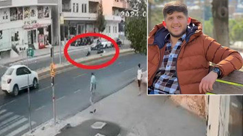 Aynı yönde gidiyorlardı... Öldüren kaza kamerada!