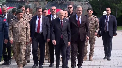 Bahçeli'den özel harekâta ziyaret