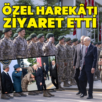 Bahçeli'den özel harekâta ziyaret
