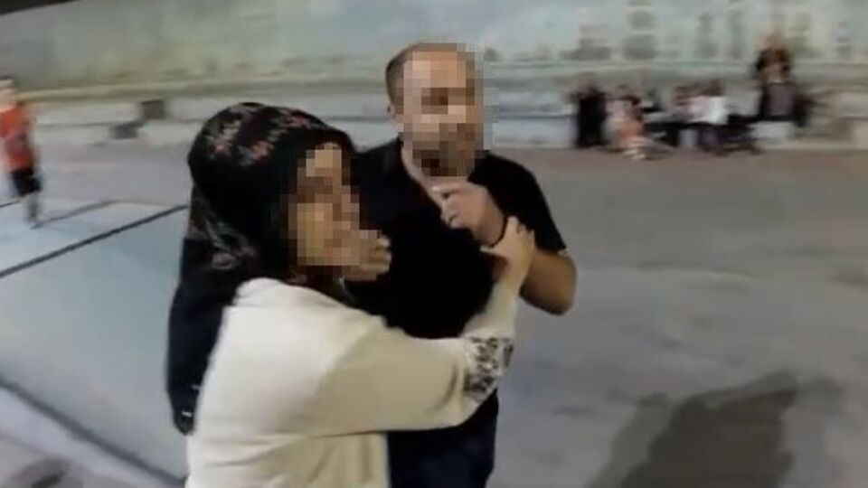 Bisikletli çocuğa parkurda saldırı!