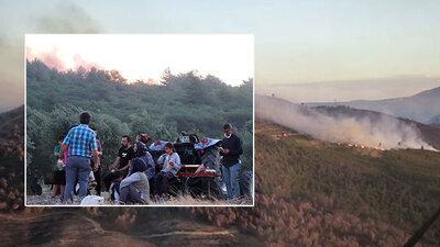 240 hane boşaltıldı! Elektrikler kesildi! Alevler 2. gününde!