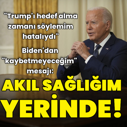 Biden'dan "kaybetmeyeceğim" mesajı