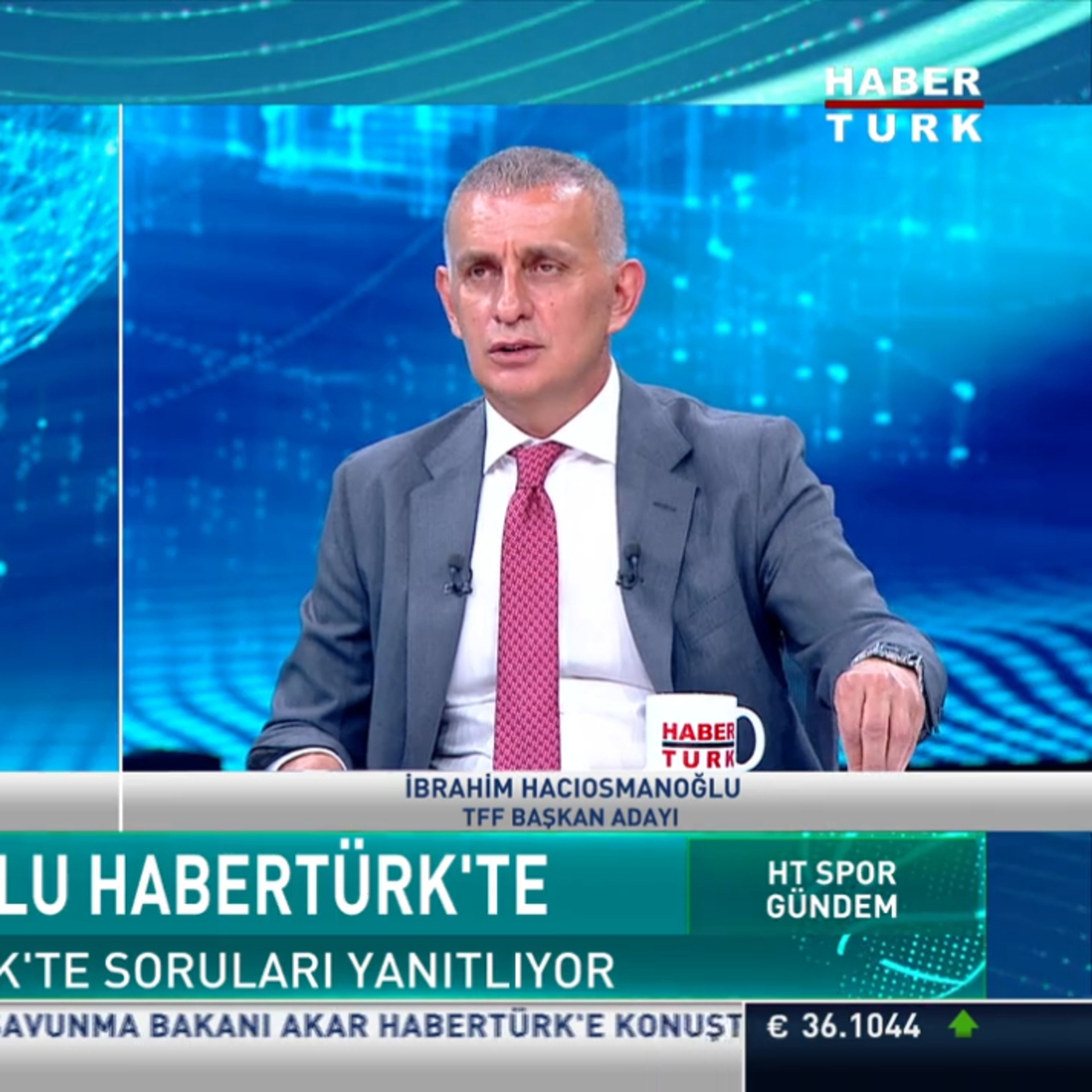 Hacıosmanoğlu, Habertürk'e konuştu