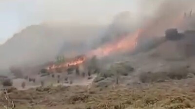 Yangını görüntüleyen kadın yaşamını yitirdi!