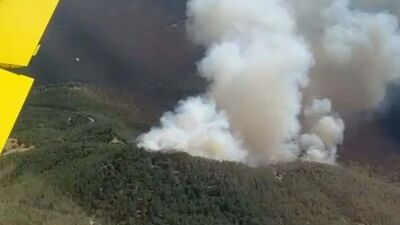 Bergama'da dumanlar yükseldi!