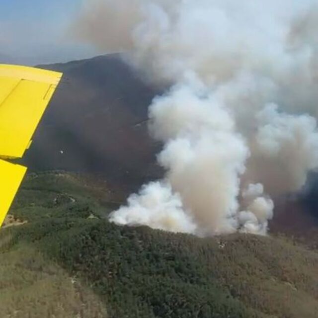 Bergama'da dumanlar yükseldi!