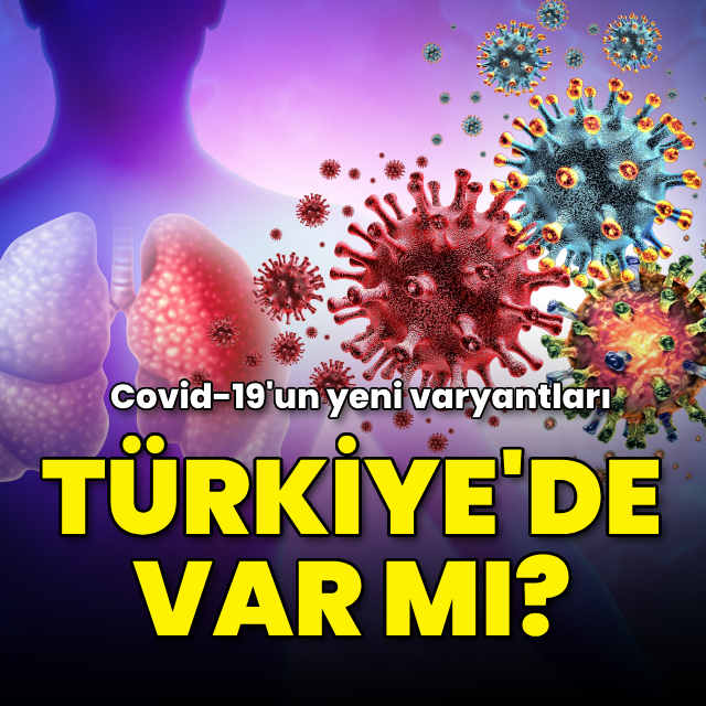 Covid-19'un yeni varyantları Türkiye'de var mı?