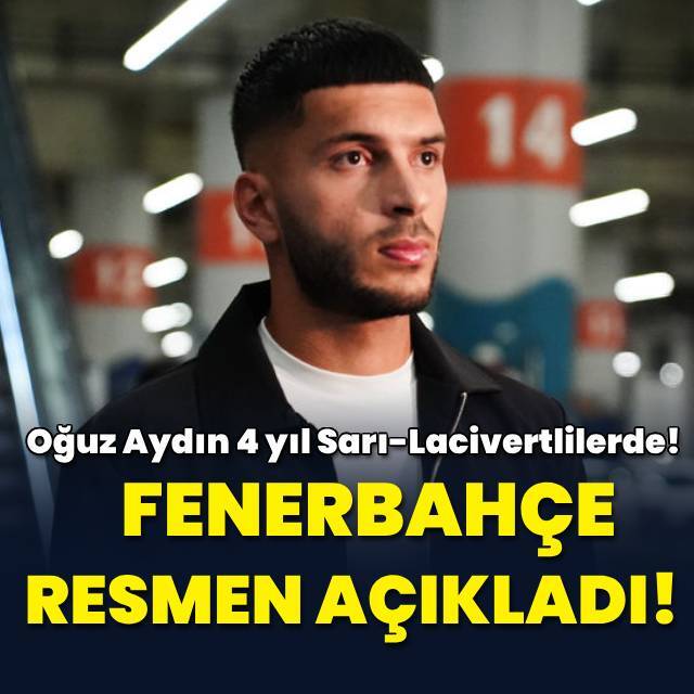Fenerbahçe, Oğuz Aydın'ı resmen açıkladı!