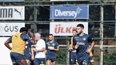 F.Bahçe'de Oğuz Aydın ilk antrenmanına çıktı