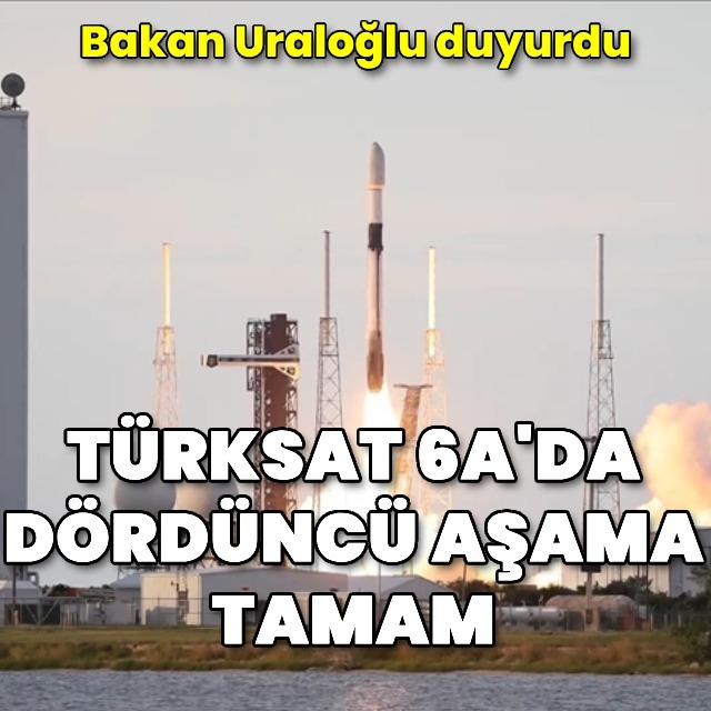 TÜRKSAT 6A'da sıcak gelişme