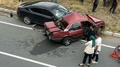 Yürek yakan kaza! Karı koca can verdi!