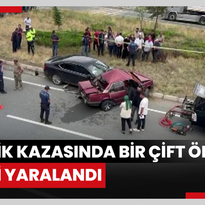 Trafik kazasında bir çift öldü, 2 kişi yaralandı