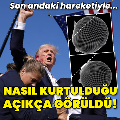 Trump son andaki hareketiyle kurtuldu!