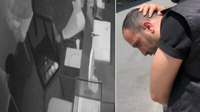 10 milyon TL'lik pırlantayı böyle çaldılar!