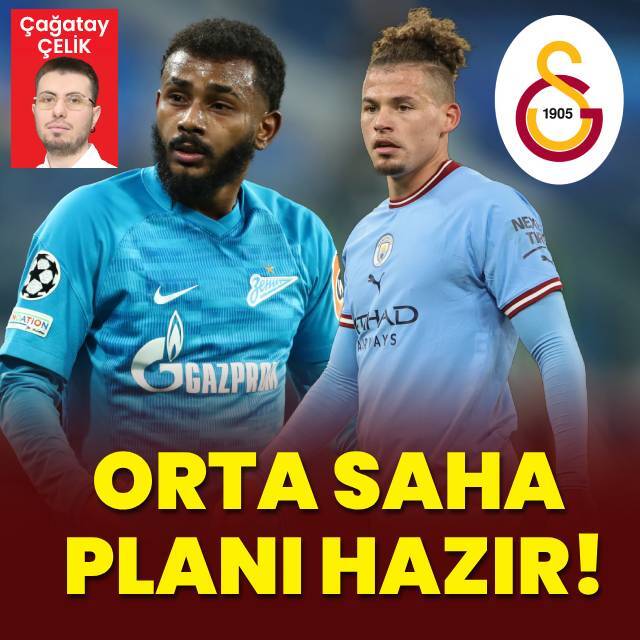 Galatasaray'ın orta saha planı hazır!