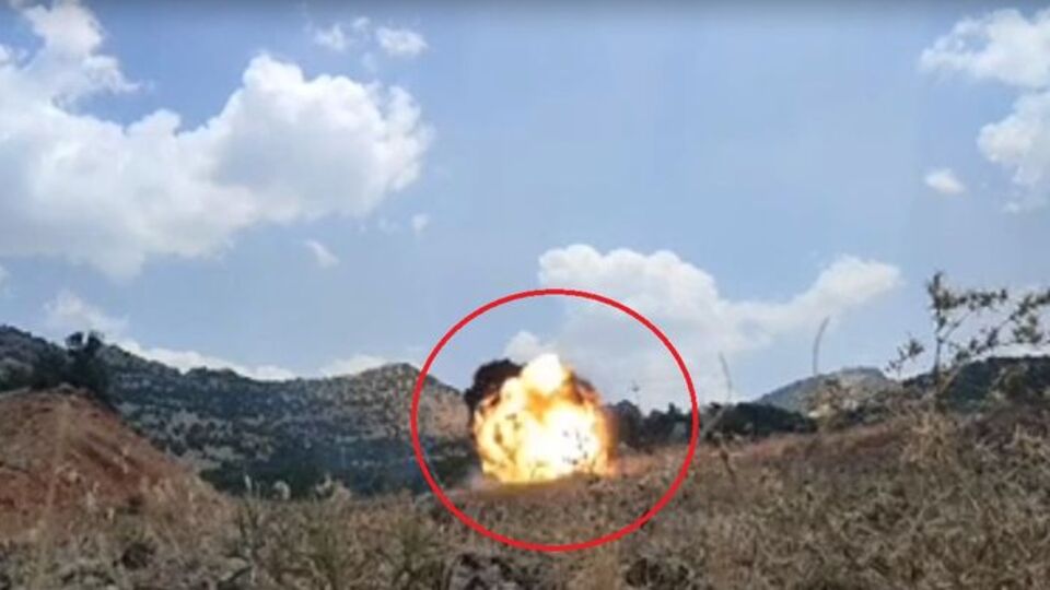 Yol kenarındaki EYP imha edildi!