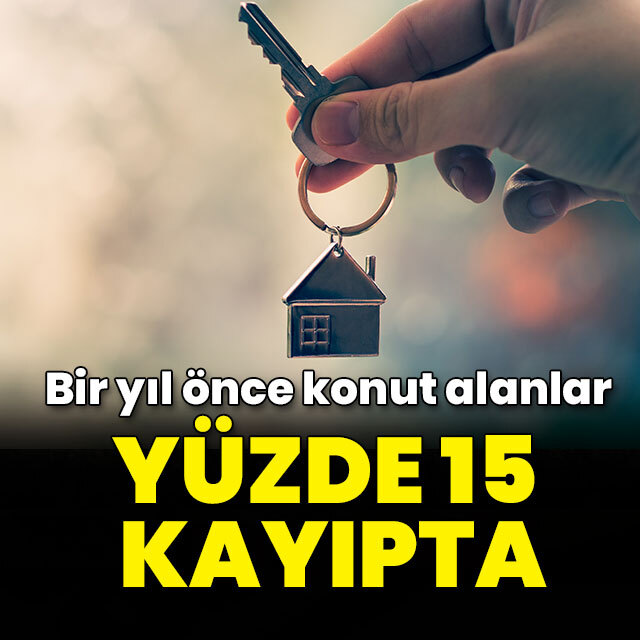Konut fiyatlarında yüzde 14.9'luk reel düşüş
