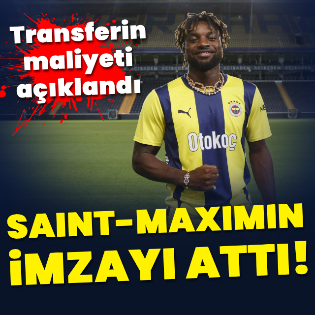 Maximin imzayı attı! İşte maliyeti