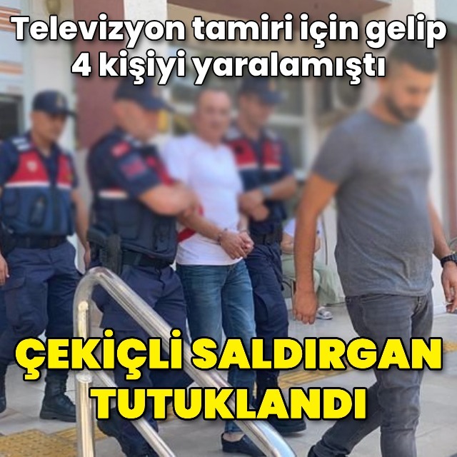 Çekiçli saldırgan tutuklandı