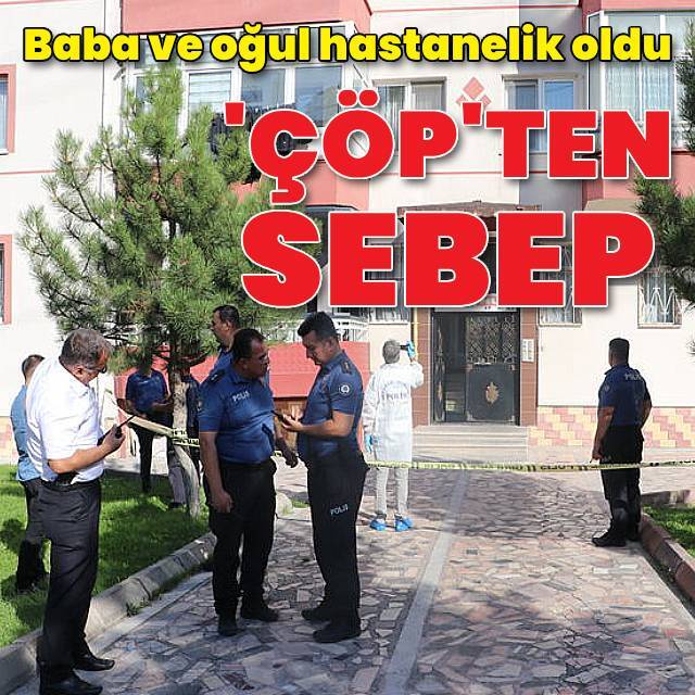 Çöp nedeniyle kavga çıktı: 2 yaralı