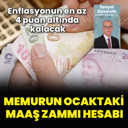 Memurun maaş zammı ocakta ne olacak?