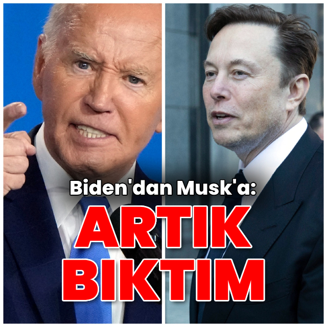 Biden'dan Elon Musk'a: Artık bıktım