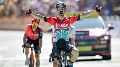 Fransa'da 18. etabı Campenaerts kazandı!