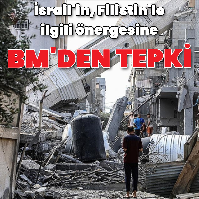 İsrail'in önergesine BM'den tepki