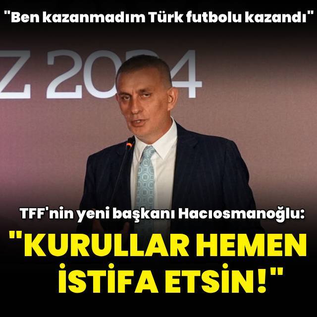Hacıosmanoğlu: Kurullar hemen istifa etsin!