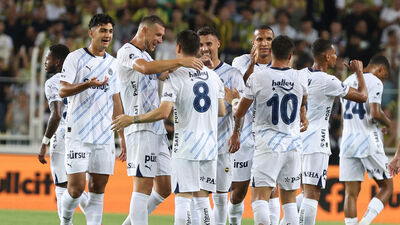 Fenerbahçe'den 5 gollü galibiyet!