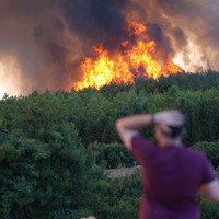 İzmir'de ve Balıkesir'de orman yangını