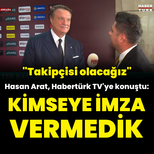 "Kimseye imza vermedik"