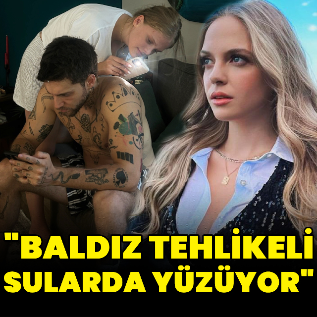 "Baldız tehlikeli sularda yüzüyor"