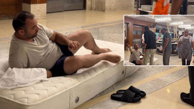 Sosyal medyada viral oldu! Yok böyle protesto!