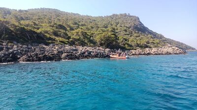 Fethiye'de 21 düzensiz göçmen kurtarıldı