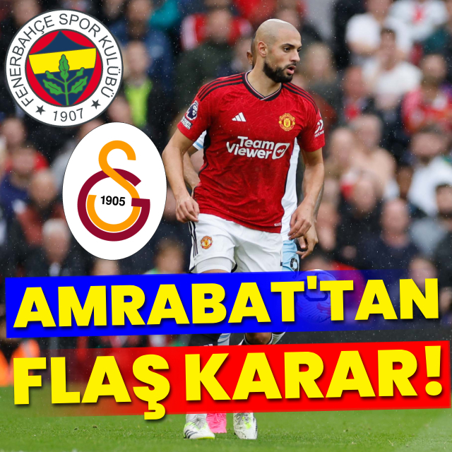 Amrabat'tan flaş karar!
