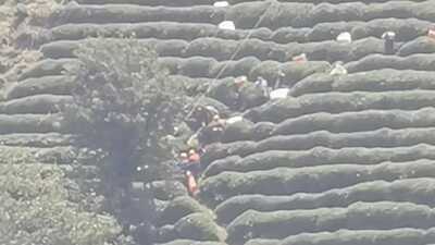 İlkel teleferikte akıma kapıldı!