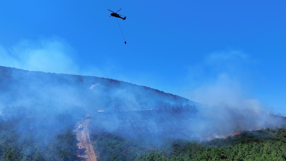 İstanbul'daki yangın kontrol altında