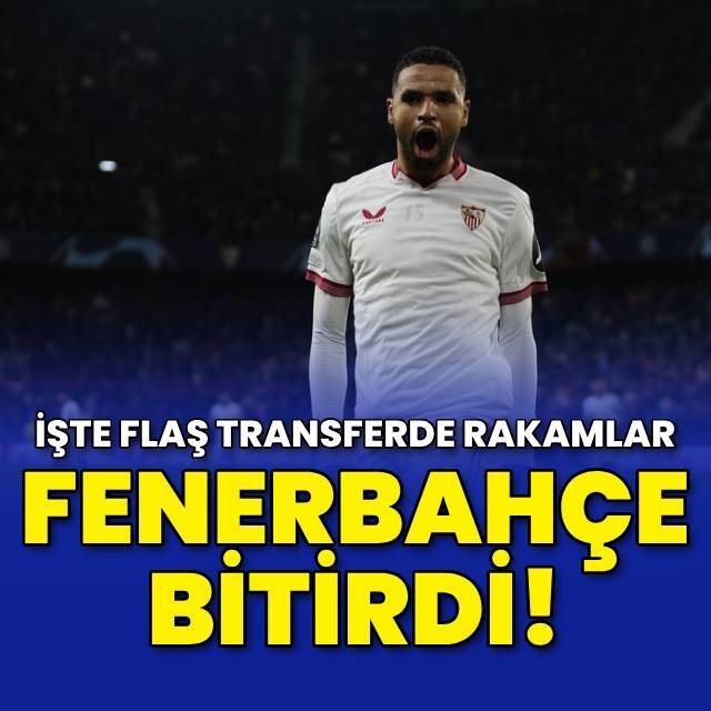 Fenerbahçe transferi bitirdi