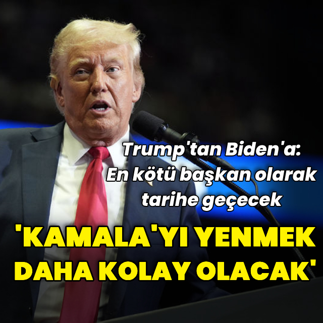 Biden yarıştan çekildi, Trump'tan ilk açıklama
