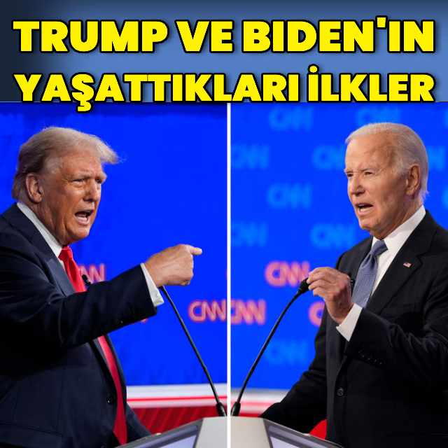 Biden ve Trump'ın yaşattıkları ilkler