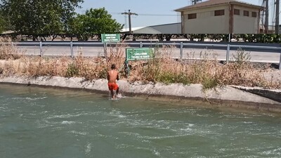"Suya balıklama atlamak ölüm ya da kalıcı felce yol açabilir" uyarısı!