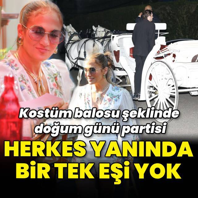 Herkes yanında bir tek eşi yok
