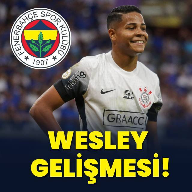 Fenerbahçe'de Wesley gelişmesi!