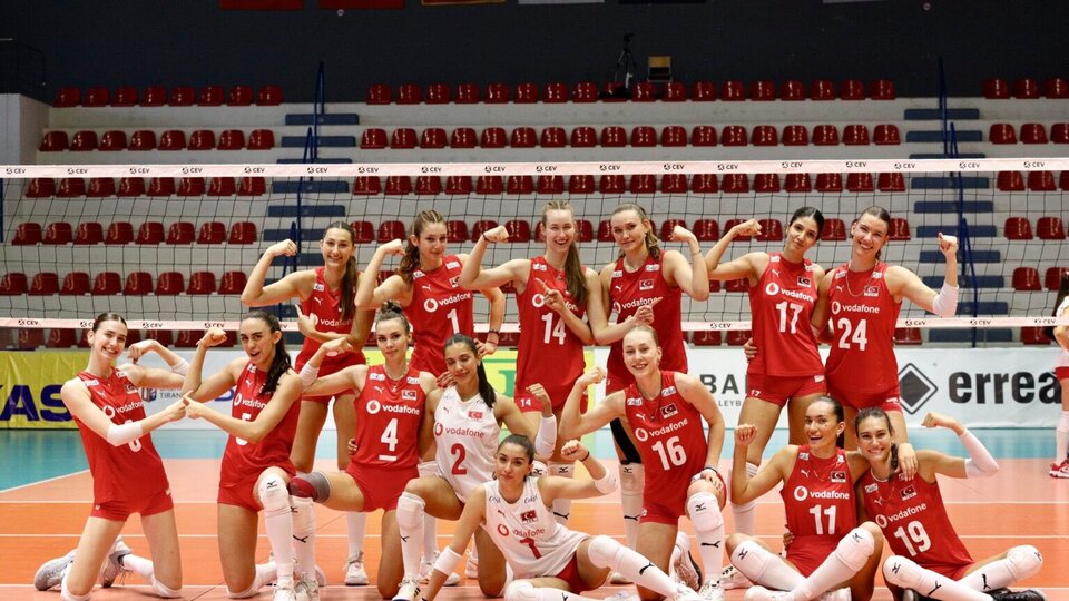 U20 Milli Takımı, set vermedi!