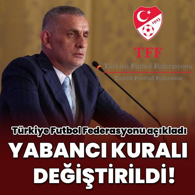 Yabancı oyuncu sınırlamasında değişiklik!