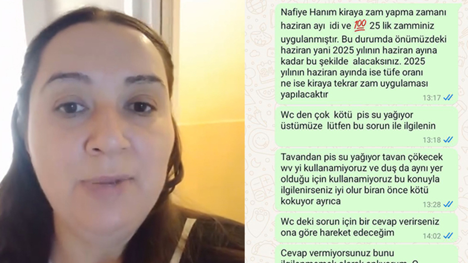 İstediği zammı alamayınca kiracısına kabusu yaşattı