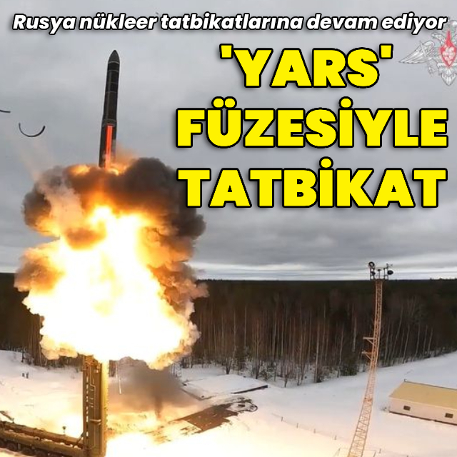 Rusya'dan nükleer tatbikat!