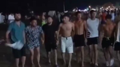 Terör örgütü lehine sloganda 9 gözaltı!