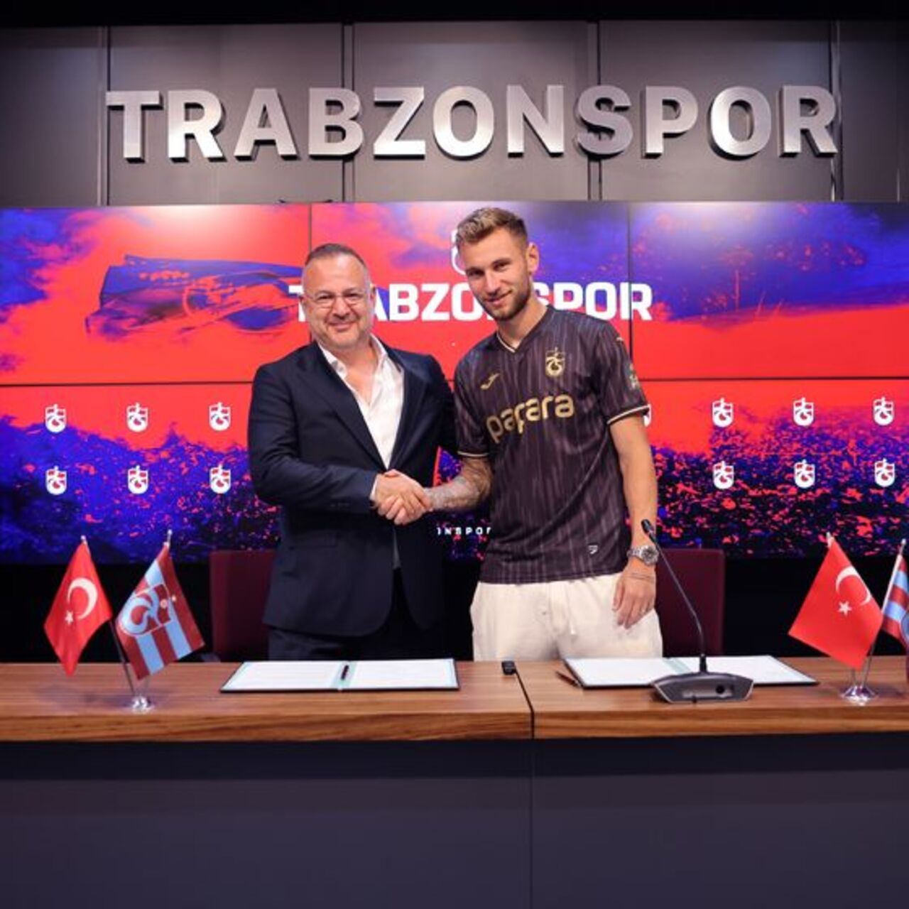 Trabzonspor'da Draguş imzayı attı!